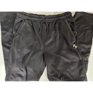 Place Sport Athletic Track Sweat Pants Lined Black Size XXL 16